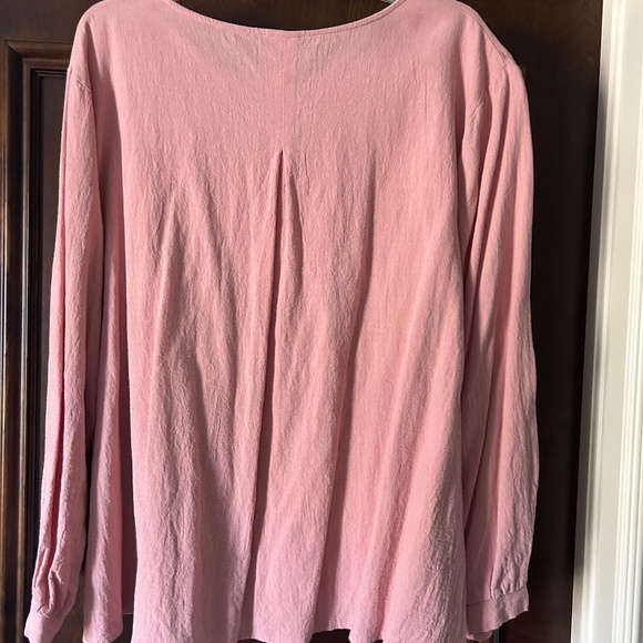 SUPER CUTE PINK TUNIC - BABY DOLL STYLE 2X/3X - Picture 2 of 2